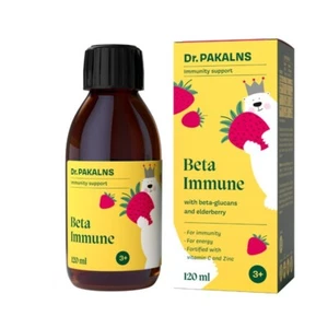Dr. Pakalns Beta Immune Drink 120 ml Beta-glucans Elderberry Immunity Support - Picture 1 of 24