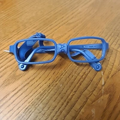 Miraflex New Baby 3 Kids Eyeglass Frames NB3 D Dark Blue 45/17 - Image 1 of 4