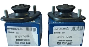 2pc - OEM LEMFORDER BMW REAR STRUT SHOCK MOUNT E30 E36 E46  Z1 Z3 Z4 - 2585301 - Picture 1 of 3