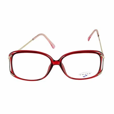 Gafas SWANK Chantilly 903 Borgoña 722 Talla 54-14-125 Hechas en Japón Foto 1 de 3