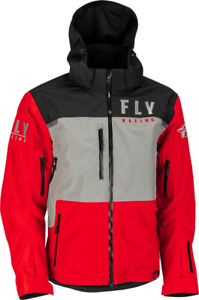 Fly Racing Carbon Jacket Snowmobile Waterproof Winter Reflective Cordura® Snow