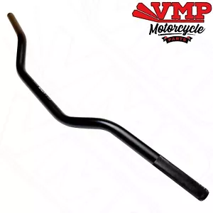 1 Inch Motorcycle Handlebars 25mm Drag Bars Black For Harley Sportster Bobber - Picture 1 of 8