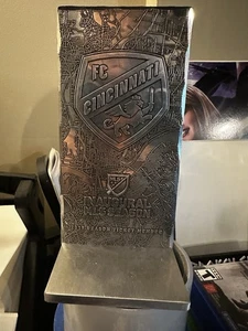 FC CINCINNATI INAUGURAL MLS 2019 SEASON TICKET MEMBER METAL PLAQUE WITH BASE  - Picture 1 of 9