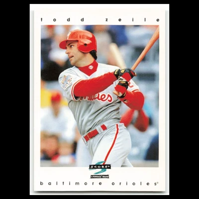 Todd Zeile #257 1997 Score Philadelphia Phillies Baseball Card MLB NM - Image 1 of 3