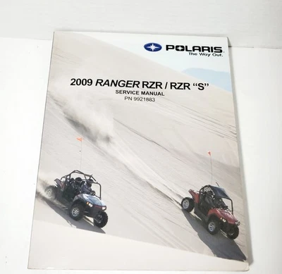 Polaris Ranger RZR RZR "S" 2009 manual de servicio 9921883 Foto 1 de 4