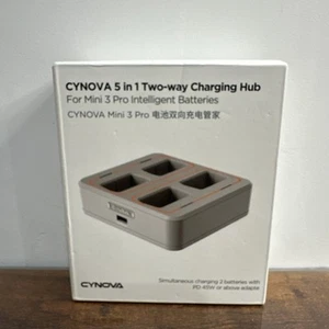 CYNOVA 5 In 1 Two-Way 65W Charging Hub For DJI Mini 3 Pro Drone High Quality - Picture 1 of 8
