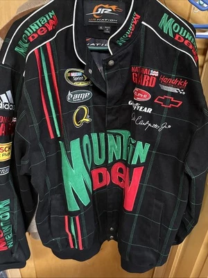 Chaqueta de carreras NASCAR Dale Earnhardt Jr Mountain Dew Amp Energy JH talla XL DE COLECCIÓN Foto 1 de 4