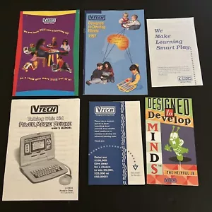 VINTAGE VTECH TALKING WHIZ KID USER MANUAL 1990s Warranty Promotional Materials - Picture 1 of 7