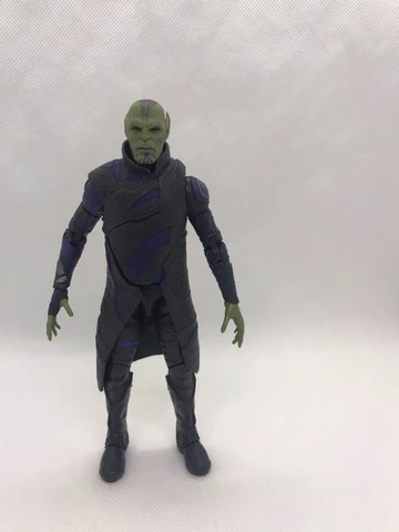 Marvel Legends Captain Marvel Talos Skrull from Kree Sentry BAF Cover