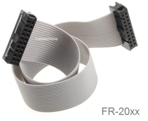 20-pinowy (2x10) żeński na żeński 2,54 mm - skok 20-przewodowy płaski kabel taśmowy IDC - Zdjęcie 1 z 3