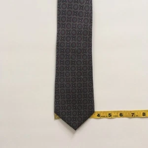 guy laroche tie red blue cream 100% silk made in usa necktie tie pa0613 - Picture 1 of 4