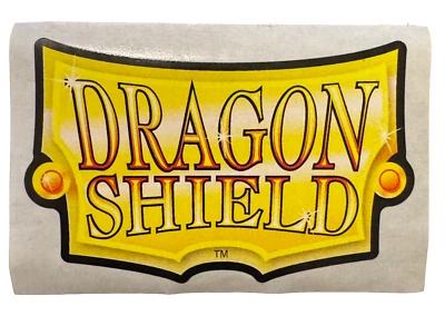 Yellow "Dragon Shield" Logo Sticker / Decal / Badge for Case, Laptop, Window TCG - Image 1 of 2