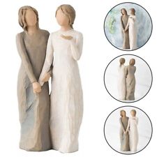 Willow Tree Sisters Sculpture Hand painted Figure Resin for Lasting Memories