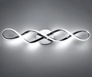 WAC Lighting Interlace 28" Wide Integrated LED Bath Wall Sconce WS-47828-CH - Picture 1 of 8