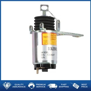 24V Shutoff Solenoid 139-8247 fit Caterpillar 305.5 306 307B 307C 307D 308C 4M40 - Picture 1 of 6