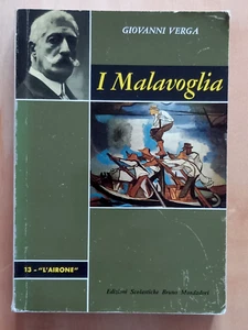 LIBRO Romanzo I MALAVOGLIA Giovanni Verga 1986 Bruno Mondadori L'Airone 13 - Imagen 1 de 8