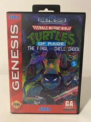 Teenage Mutant Ninja Turtles The Final Shell Shock (Sega Genesis) SOR2 - Image 1 of 4