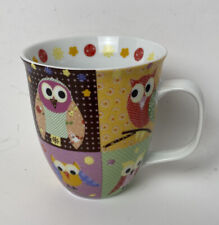 Owls Coffee Cup Patchwork Quilt Pattern Collage By Creative Tops cute