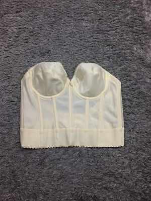 Top corsé Dominique Intimates para mujer talla 34A blanco marfil Foto 1 de 4