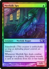Merfolk Spy FOIL Magic 2011 / M11 PLD Blue Common MAGIC MTG CARD ABUGames
