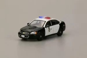 Modellino auto polizia 596 1:64 Chevrolet LAPD Los Angeles auto metallo pressofuso - Foto 1 di 5