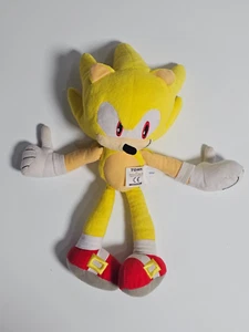 SONIC THE HEDGEHOG SUPER SONIC PELUCHE 12" TOMY SEGA - Imagen 1 de 9