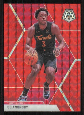 2019-20 Panini Mosaic Mosaic Red #39 OG Anunoby - Image 1 of 2