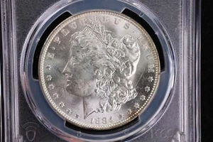 1884-O Morgan Silver Dollar, PCGS , Affordable Collectible Coin. Store#23091109 - Picture 1 of 2