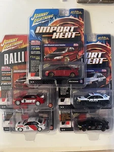 Johnny Lightning Import Heat 2004 Mitsubishi Lancer Evolution EVO 7 8 9 - Picture 1 of 1