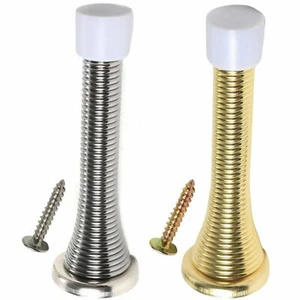 DOOR STOPS - SILVER - GOLD - SPRING STOPPER - STOP - BUFFER - PACK !!! - Picture 1 of 6