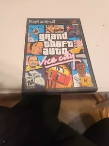 PS2 Grand Theft Auto Vice City CIB+ Map Sony Playstation 2 - Picture 1 of 3