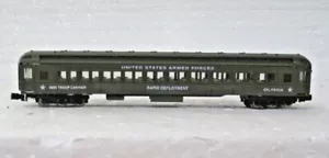 N SCALE ARMY PASSENGER AND FREIGHT CARS MODEL POWER - Picture 1 of 7