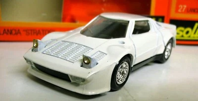 Lancia Stratos Bianca fari apribili  - SOLIDO 27 - 1:43 New - Immagine 1 di 2