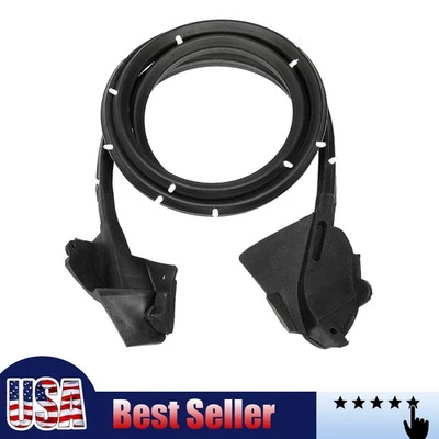 Weatherstrip Seals For Camaro Firebird Trans Am 70-81 Rubber 2PCS New US Foto 1 de 4