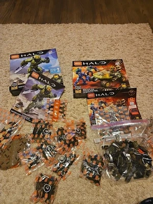 Lote a granel de piezas, juegos parciales Halo Mega Construx  Foto 1 de 4