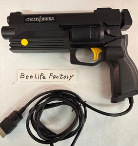 Sega Saturn HSS-0152 GUN CONTROLLER Virtua Cop  Only Used From JAPAN - Picture 1 of 10
