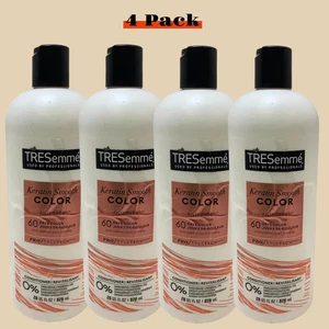 TRESemmé Keratin Smooth Color Conditioner 28oz Anti-Fade for Color Hair (4 Pack) - Picture 1 of 3