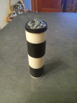 复古 Colt 枪器黑色/白色电木多隔层钱包化妆套件 — 第 1/4 张图片