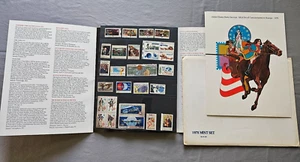 1975 U.S. POSTAL SERVICE MINT SET OF COMMEMORATIVE STAMPS IN BOOKLET w/Envelope - Picture 1 of 4