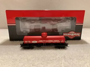 Intermountain #46334-03 HO Scale Cook's Paints ACF 8,000 Gallon Tank Car #130 - Picture 1 of 8