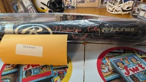 NICK SENZEL SIGNED AUTOGRAPHED RAWLINGS PRO BLACK BAT JSA CERTIFIED - Picture 1 of 1