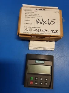 Panel de operador básico Siemens Micro Master 4 1P 6SE6400-0BP00-0AA1 - Imagen 1 de 5