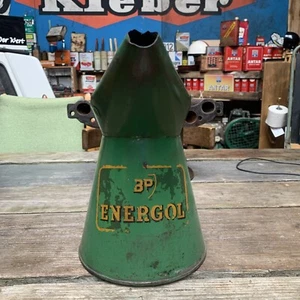 BP Energol Ölkanne 50er Patina 1/2 Gallone Tankstelle Garage Sammlung Oldtimer - Zdjęcie 1 z 18