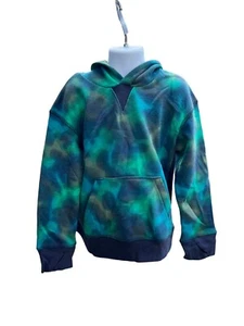 All in Motion Fleece Hoodie Blue Green S 6/7 - Picture 1 of 4