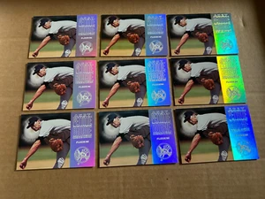 (9) 1996 FLEER #14 ANDY PETTITTE NEW YORK YANKEES ROOKIE SENSATION NRMT/MT WOW! - Foto 1 di 2