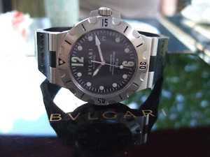 Men's Bvlgari Diagono SD38S Automatic COSC Certified 200m Divers Watch - Boxed! - Picture 1 of 22