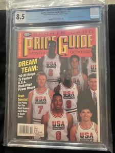 1992 Oct dream team Michael Jordan CGC 8.5 pop 1 🔥🔥🔥rare Only one graded!!!! - Picture 1 of 2
