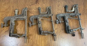 3 VINTAGE WHITE MOUNTAIN APPLE GOODELL CO APPLE PEELER CORERS - Picture 1 of 20