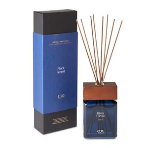 EDG Enzo De Gasperi Profumatore Bottiglia Tappolegno 300 ml + Bastoncini Black F - Imagen 1 de 1