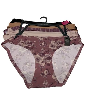 Vince Camuto ~ unsichtbare Damen-Bikiniunterwäsche Höschen 5er-Pack Größe Large - Bild 1 von 6